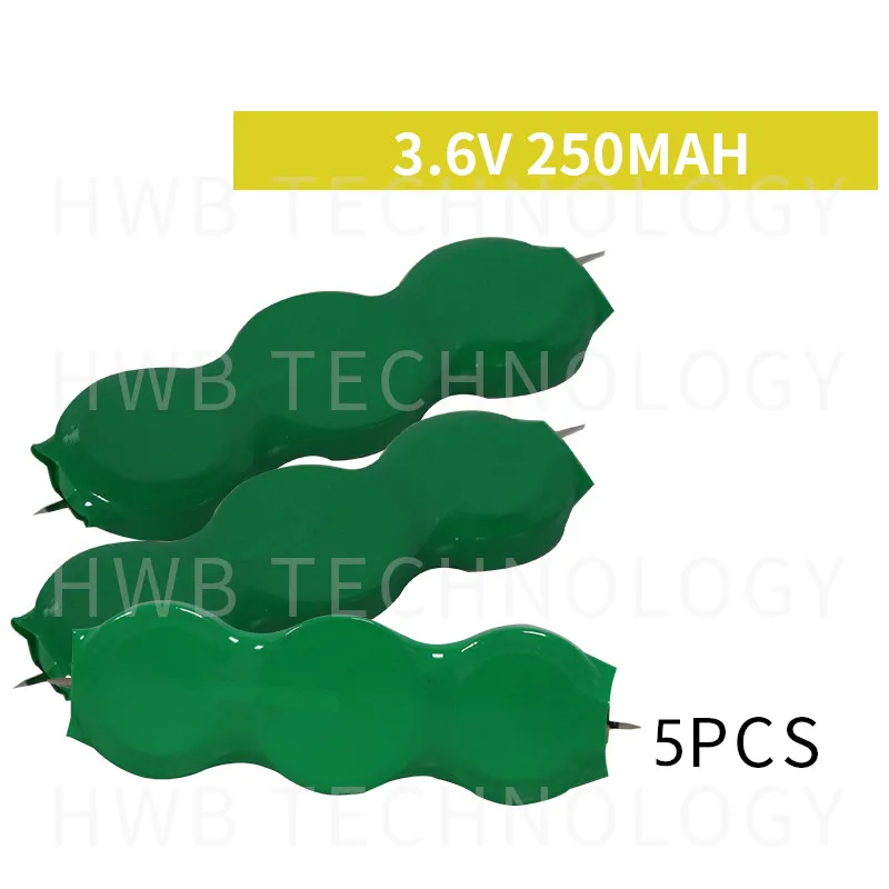 5 шт./лот Оригинальный Новый KX 3 6 V 250mAh ni-mh аккумуляторная батарея с кнопками Ni-MH