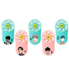 BIGBANG сопутствующие товары Ван Junwork Kirkland& Эллиса Джексон Подарок на день рождения маленький карманный вентилятор мини немой вентилятор