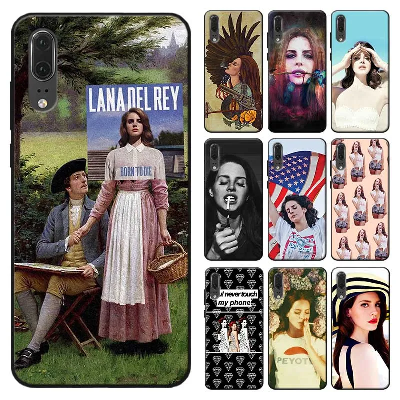 Для huawei honor 20 lite 8x 9x pro 10 v30 Мягкий силиконовый чехол для телефона singer model Lana Del Rey