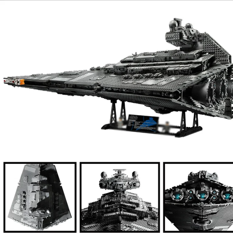 Конструктор Звёздные войны MOC 75252 1 Императорский Звездный разрушитель техника