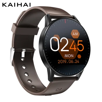 

kaihai smart watch android smartwatch Heart rate monitor Health Fitness Tracker stopwatch Music control for iphone phone ios