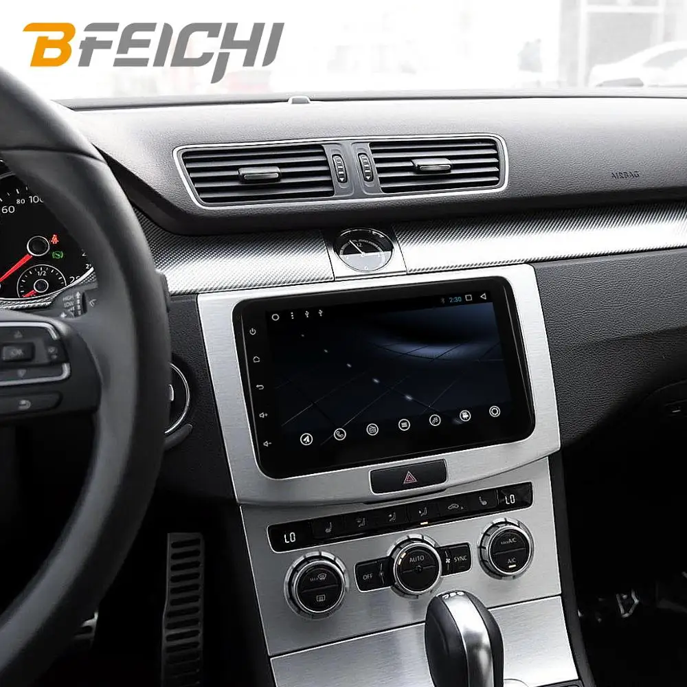 Top EU/RU Warehouse 2G android 9.0 car dvd player for VW polo golf passat tiguan skoda yeti superb rapid for skoda gps navi 5