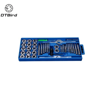 

40pcs/Set Metric Tap Wrench Tip And Die Set M3-M12 Screw Thread Metric Plugs Taps Nut Bolt Alloy Metal Hand Tools DT7