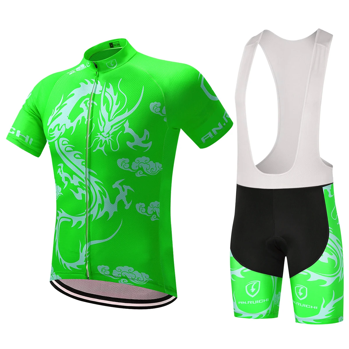 Men Red Quick-Dry Team Cycling Jersey Set MTB Road Bicycle cycling Clothing Breathable Mountain Bike Clothes Cycling Set