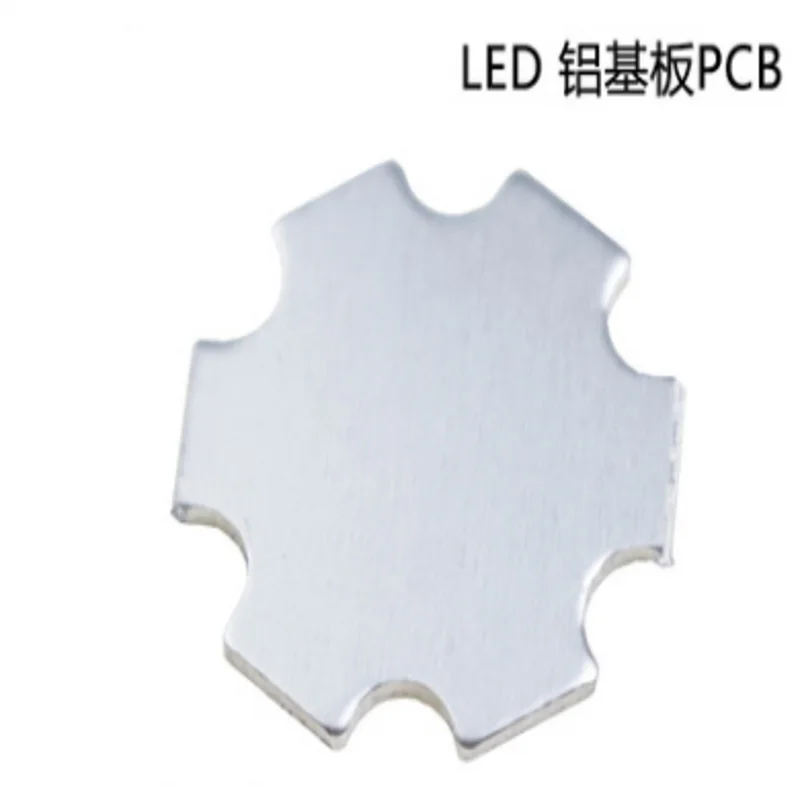 10pcs 1W 3W 5W Heat Sink LED Aluminum Base Plate PCB Board Substrate 20mm Star Kit DIY Cooling Heatsink for LED Bead Chips