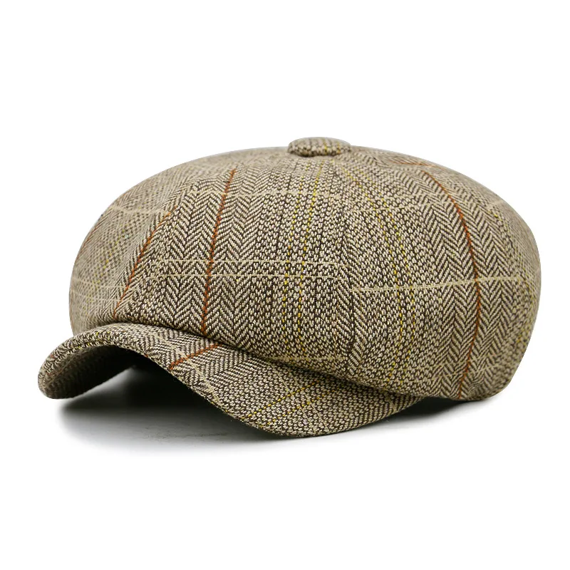 Новое поступление, береты, цветная вышивка, boina artist hat, британская мужская шапка, простой ретро берет, папа, Шапки, береты, плоская кепка