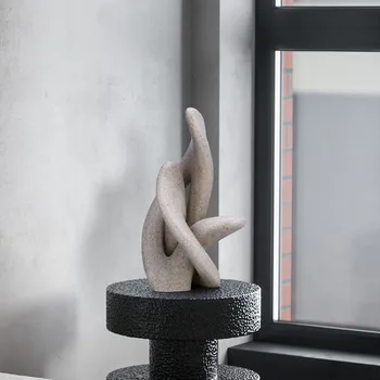 

Resin Statue Softness Abstract Statues for Decoration Modern Art Abstract Table Top Home Decoration Statues for Decoration