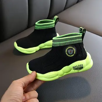 

Kids Boots Children Boys Girls Fashion Sneakers Sport Children Shoes Leisure Breathable Outdoor Soft Flat Boots