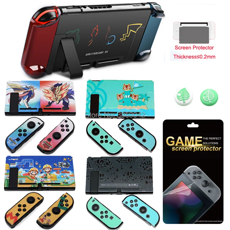 3 in 1 for Funda Nintend Switch Protective Shell for NS JoyCon Cover for Nintendoswitch