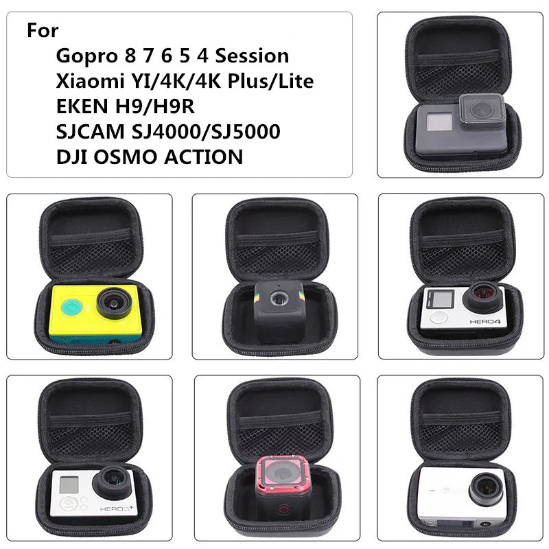 Портативный водонепроницаемый защитный чехол для экшн камеры Gopro Hero 8 7 6 5 4 Yi 4K SJCAM