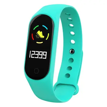 

M4 Smart Band IP67 Waterproof Wristband Sports Passometer Heart Rate Blood Pressure Monitor Bracele