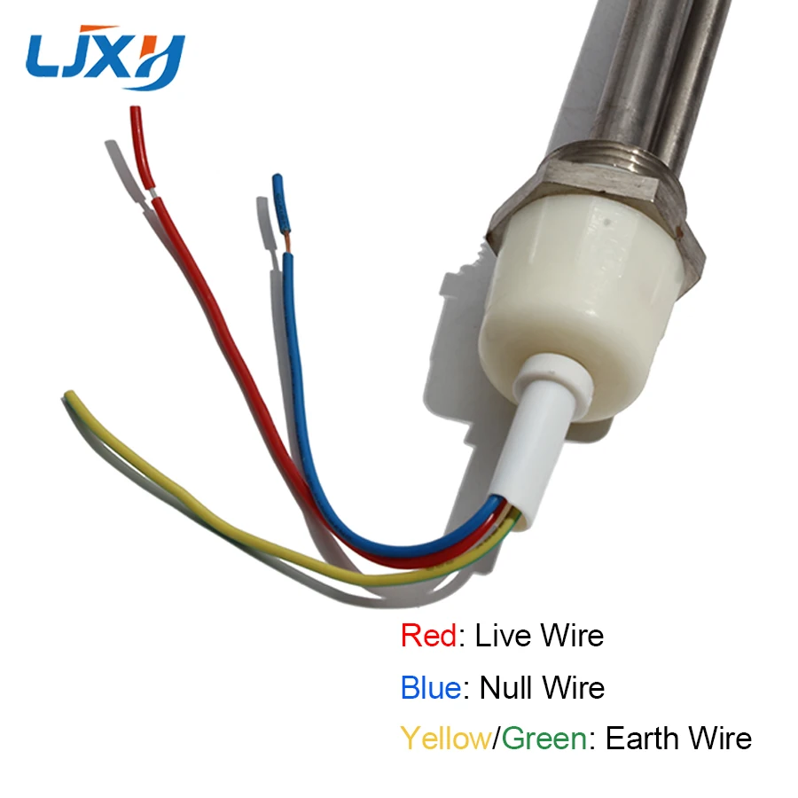 LJXH Electric Heating Tube 32mm Side Inserted Auxiliary Heater for Solar Water Heater Anti-dry Heating with Temperature Control 4 LJXH Electric Heating Tube 32mm Side Inserted Auxiliary Heater for Solar Water Heater Anti-dry Heating with Temperature Control 4