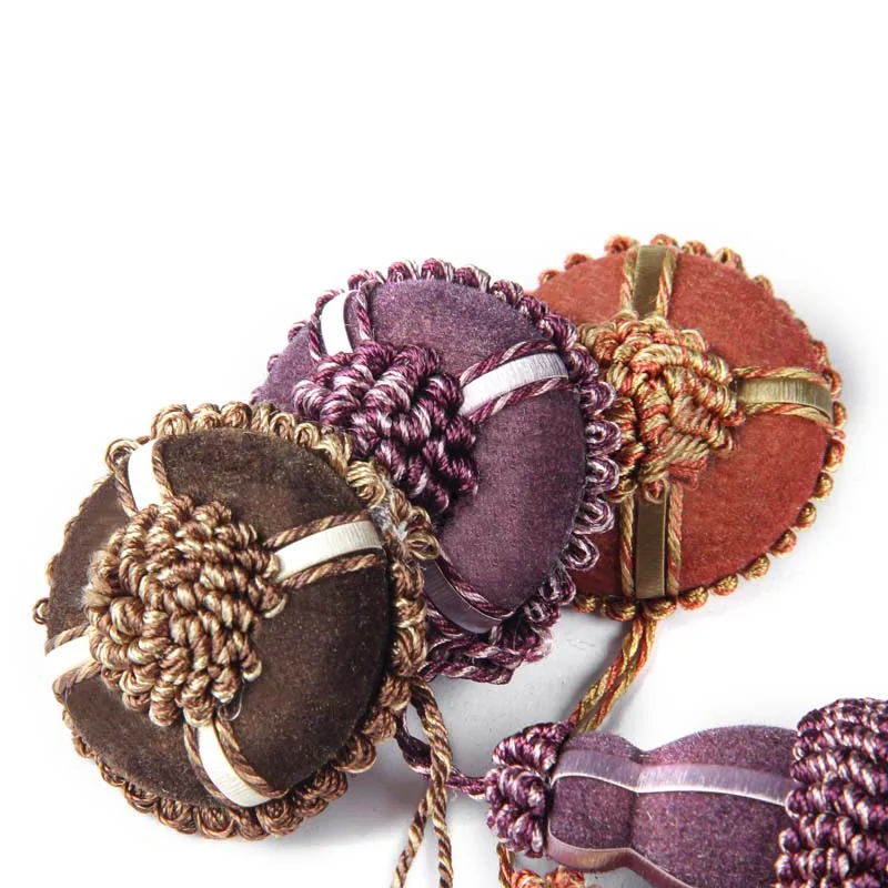 Curtain Tassel Lace Hanging Ball Small Tassel Pendant Hanging Spike Curtain Decoration Room Accessories 1Pc tassel fringe tassel decoration tassel accessories tassel trim mini tassels