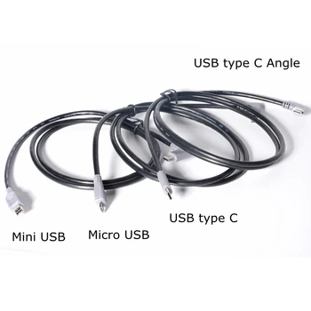 

1M USB c to usb cable USB 3.1 Type-C Right Angle Male to Mini USB Micro USB type C Male Charging Data OTG adapter Cable 3FT