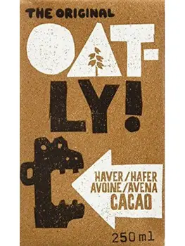 

Oatly Bebida Avena con Chocolate - 250 ml - [Pack de 9]