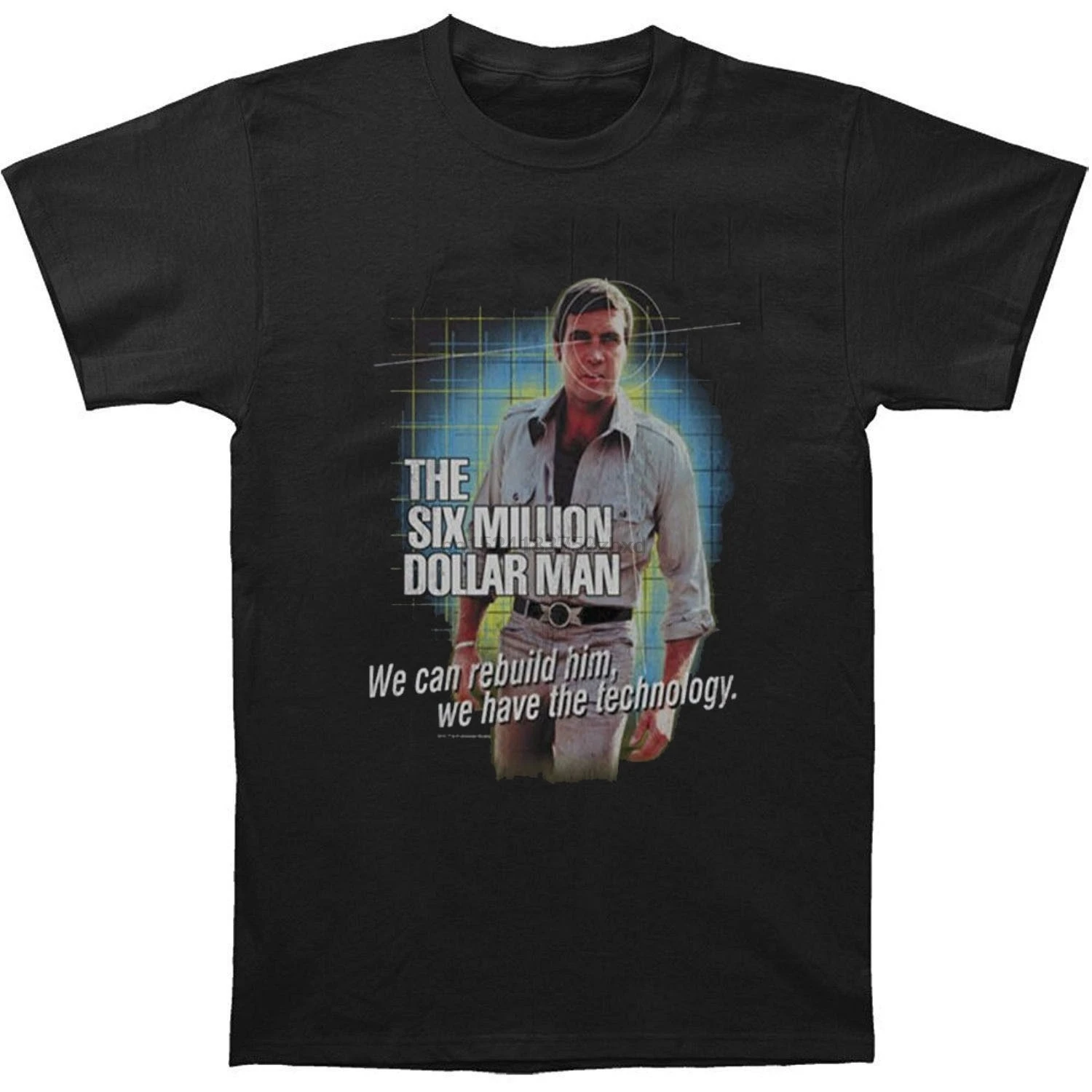

The Six Million Dollar Man Science Fiction Tv Series Target Adult T-Shirt Tee