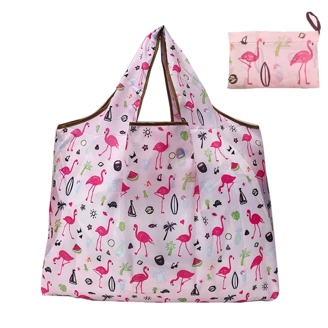 Nylon Foldable Recycle Shopping BagEco Friendly Ladies Reusable ...