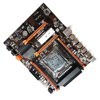 شراء2011 V3 لوحة أم للكمبيوتر X99 ECC SATA 3.0 M.2 NVME SSD USB 3.0 DDR4 الذاكرة L41E