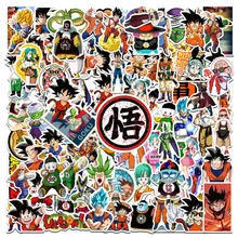 

50Pcs Anime Dragon Ball Stickers laptop Skateboard Luggage Guitar Sticker Waterproof Funny Kids Graffiti Sticker Toys