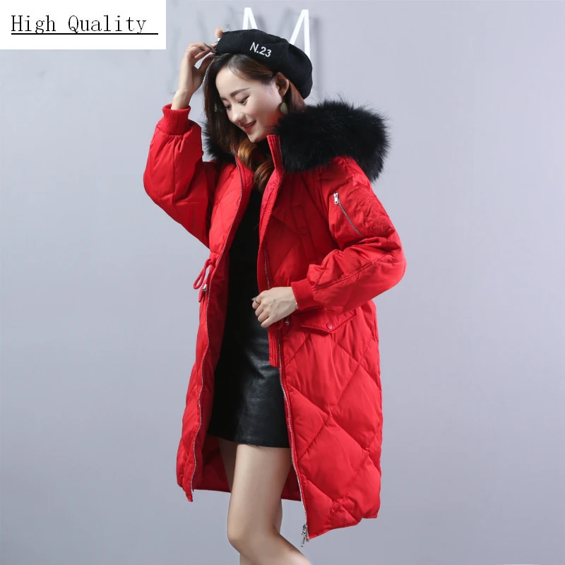 

Winter Duck Down Jacket Women Down Parkas Loose Style Women Winter Duck Down Coat Female Thick Warm Outwear Coats LWL1171
