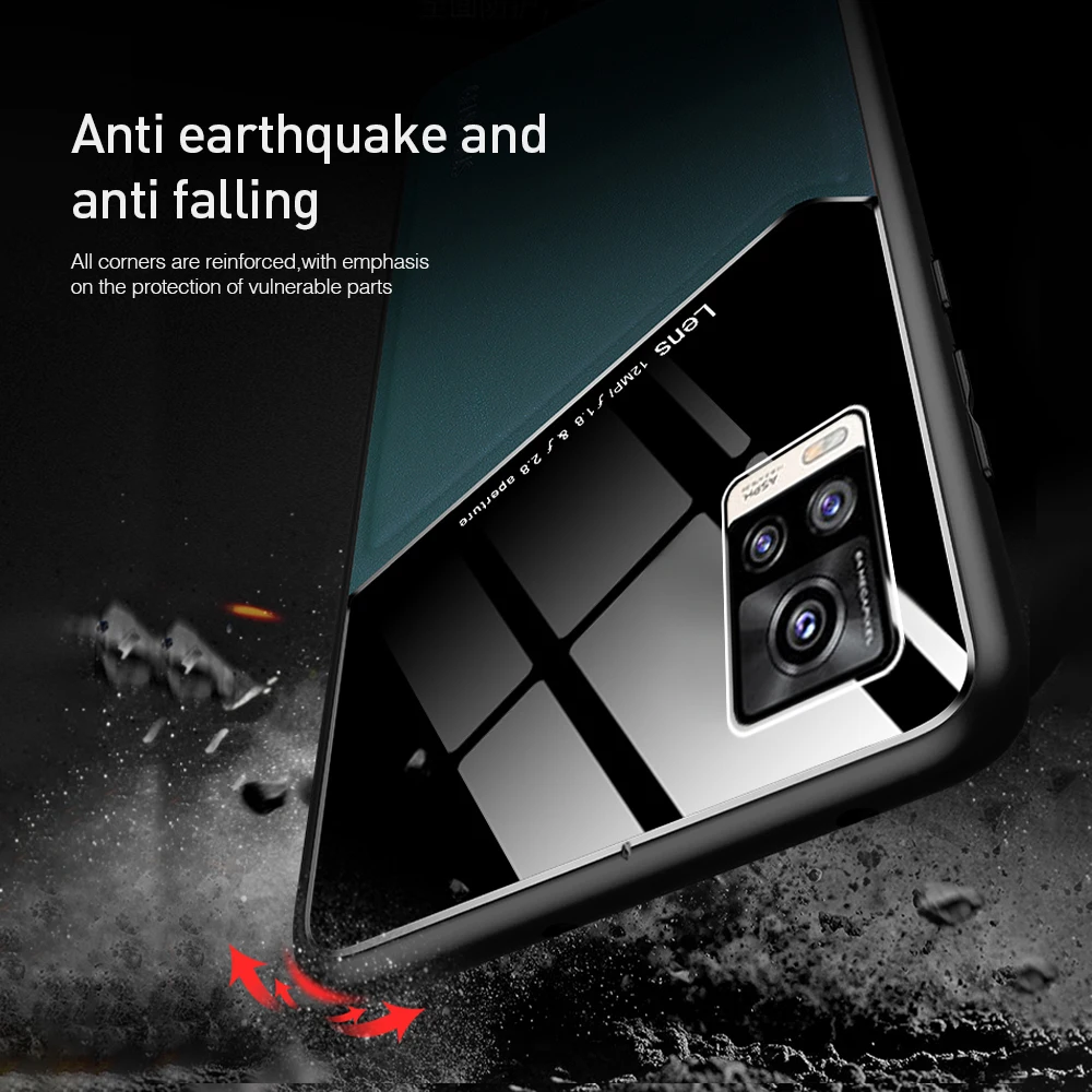 Icin Vivo V Se Durumda Deri Manyetik Telefon Kapak Icin Vivo V Se Vse V Darbeye Dayanikli Silikon Coque Fundas Aliexpress Mobile
