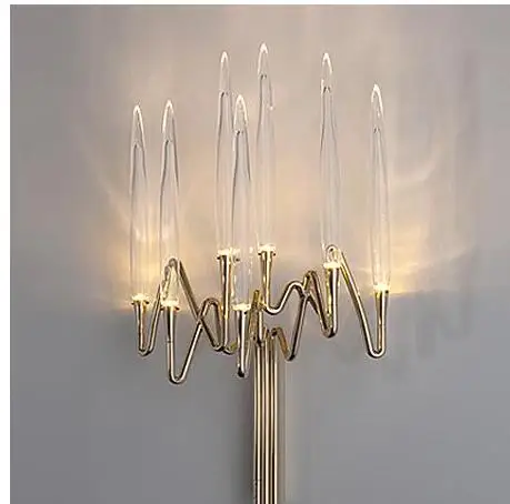 wall w45 x h58cm Скандинавский дизайнер постмодерн креативный минималистичный арт ресторан бар кофейня модель комнаты вилла высокого класса люстра - Цвет корпуса: wall w45 x h58cm