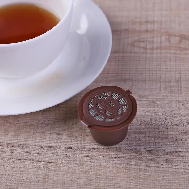 4 шт. многоразовые кофейные капсулы чашка для dolcegusto Nescafe многоразовые фильтры Pod пищевой нержавеющей стали 304 и пластика