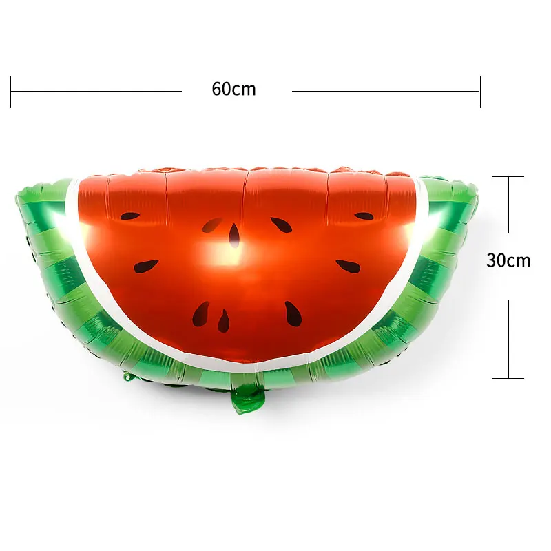 small watermelon Надувной Арбуз из фольги, надувные Классические игрушки, воздушные шары ананаса, украшения на день рождения, вечерние Детские фрукты - Цвет: small watermelon