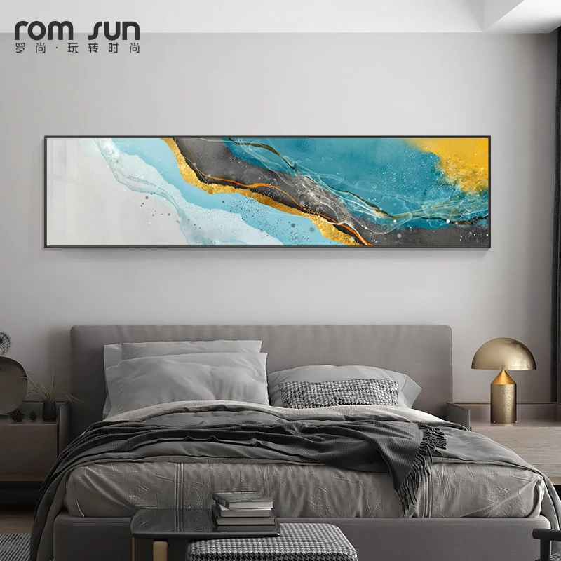 

Modern Abstract Gold Foil Black Lines Art Canvas Paintings For Living Room Bedroom Posters And Prints Wall Poster Home Decor