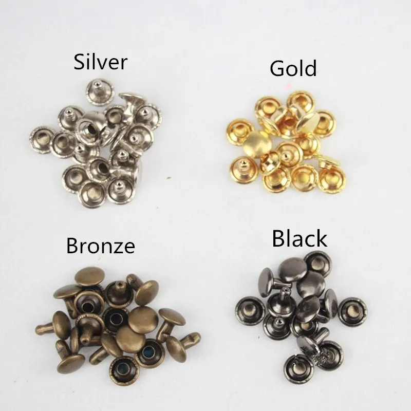 Handmade leather tags for rivets personalised fold over knitted crochet labels sewing brand garment hats-DIY label 30pcs