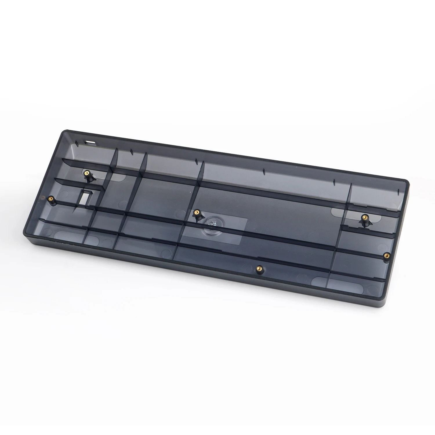 Компактная игровая клавиатура с пластиковой рамкой, черная/фиолетовая