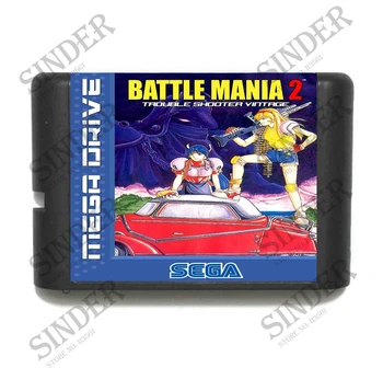 

Battle Mania - Dai Gin Jou II ( Battle Mania 2 )16 bit MD Game Card For Sega Mega Drive For Genesis
