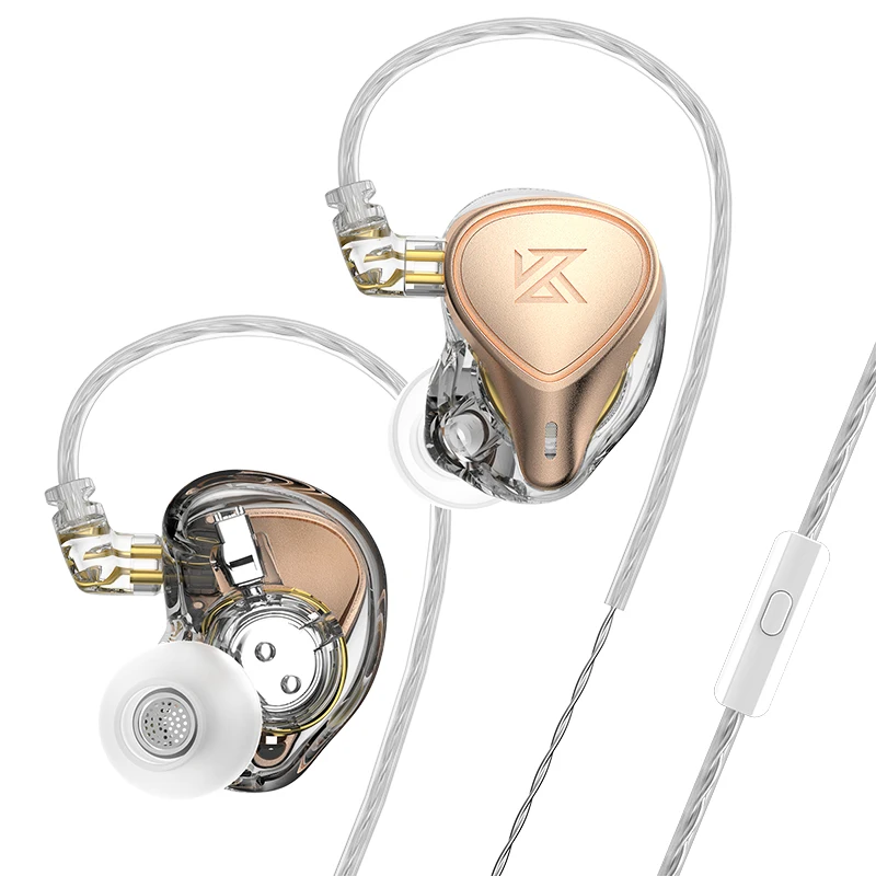 KZ ZEX Pro In-Ear HIFI Headset Electrostatic +Dynamic+Balanced Earphone Noice Cancelling Sport Game Headsets KZ EDX EDS EDC ZST earbuds for sleeping Earphones & Headphones