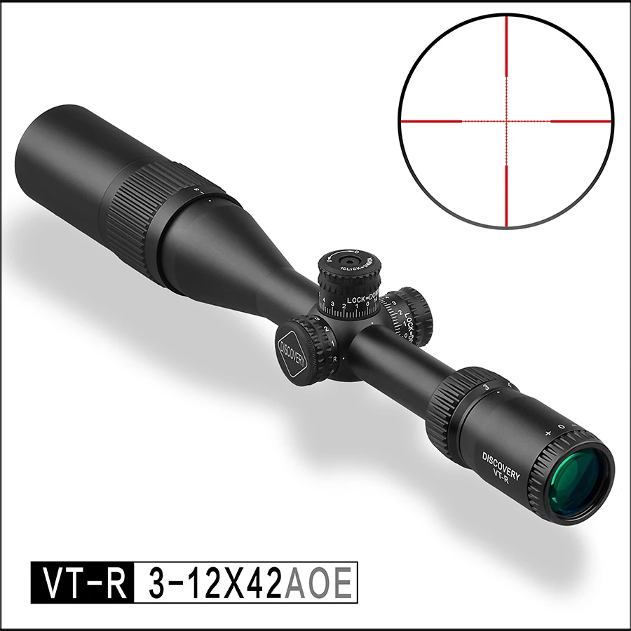 Горячая Распродажа VT-R обнаружения 3-12X42AOE оптический прицел наружные охотничьи