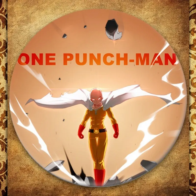 Хит аниме One Punch Man сумки значок Модная японская фигурка из мультфильма