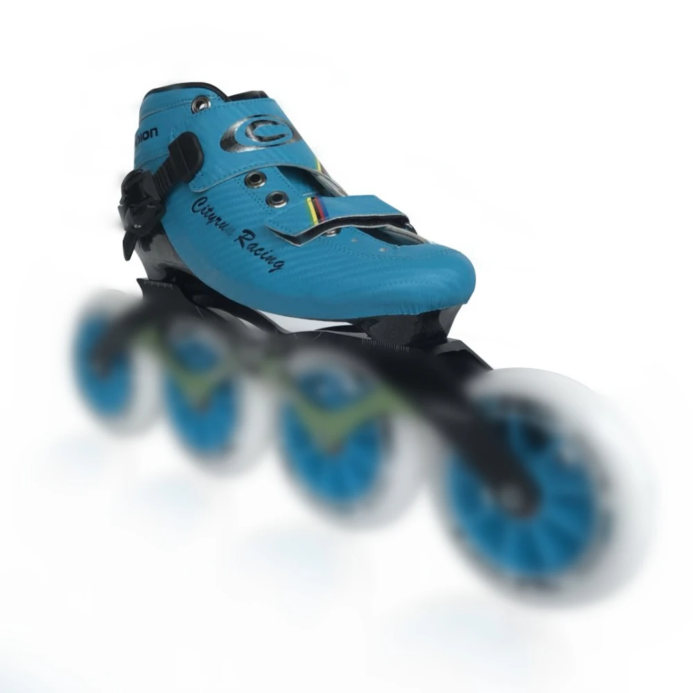 Professional inline speed skates Carbon inline speed skating shoes