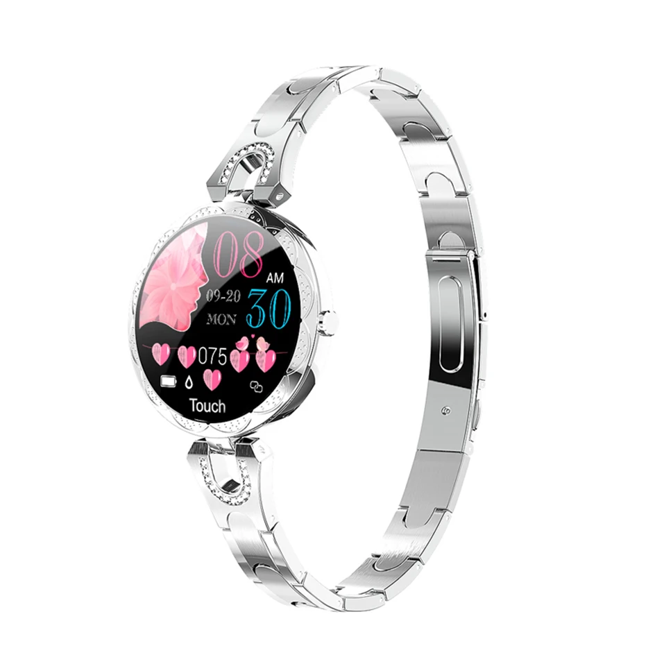 Смарт-часы Virtoba AK15 для женщин, новинка, кровяное давление, пульсометр, браслет, IP67, водонепроницаемые часы для телефона на базе Android iOS