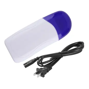 

Portatble Electric Depilatory Roll On Wax Heater Roller Waxing Hot Cartridge Body Hair Removal Depilation Waxing Machine