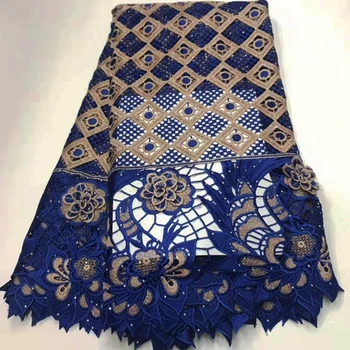 

Preferential 2020High grade Guipure Lace Soft embroidery African Cord lace fabric elegant Nigerian Swiss garment clothes evening
