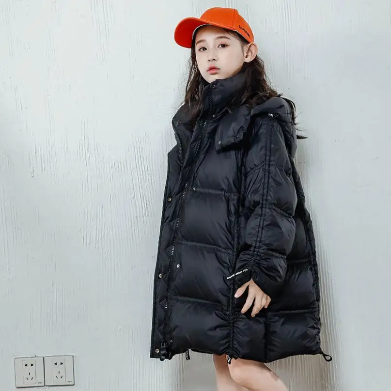 Модное Брендовое пальто одежда для маленьких девочек детская плотная теплая