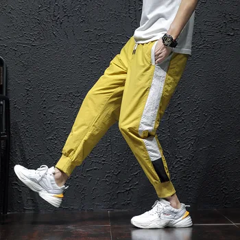 

Streetwear Men's Multi Pockets Cargo Harem Pants Hip Hop Casual Male Track Pants Joggers Trousers Fashion Harajuku Men Pants