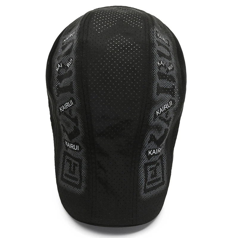 Men Women Beret Golf Cap Sun Hats Flat Top Shutter Hats Fashion Baseball Cap Sunshade Quick Dry Hat