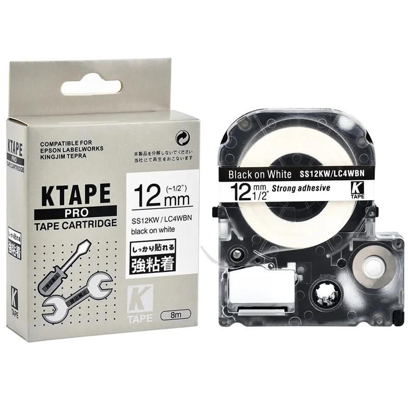 Great Quality Compatible For K-Sun Epson labelworks LC label Tape Cartridge 12mm