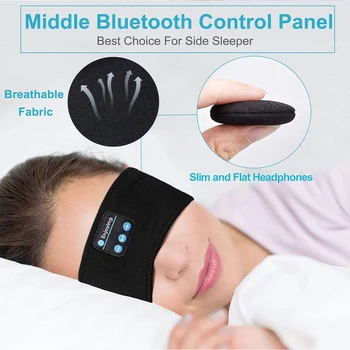 Mascarilla para dormir con Bluetooth y música 10H