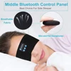 Sleep Eye Mask with Bluetooth 5.0 Headphones Soft Elastic Comfortable Headband ASMR Sleeping  Band 10H Music 6