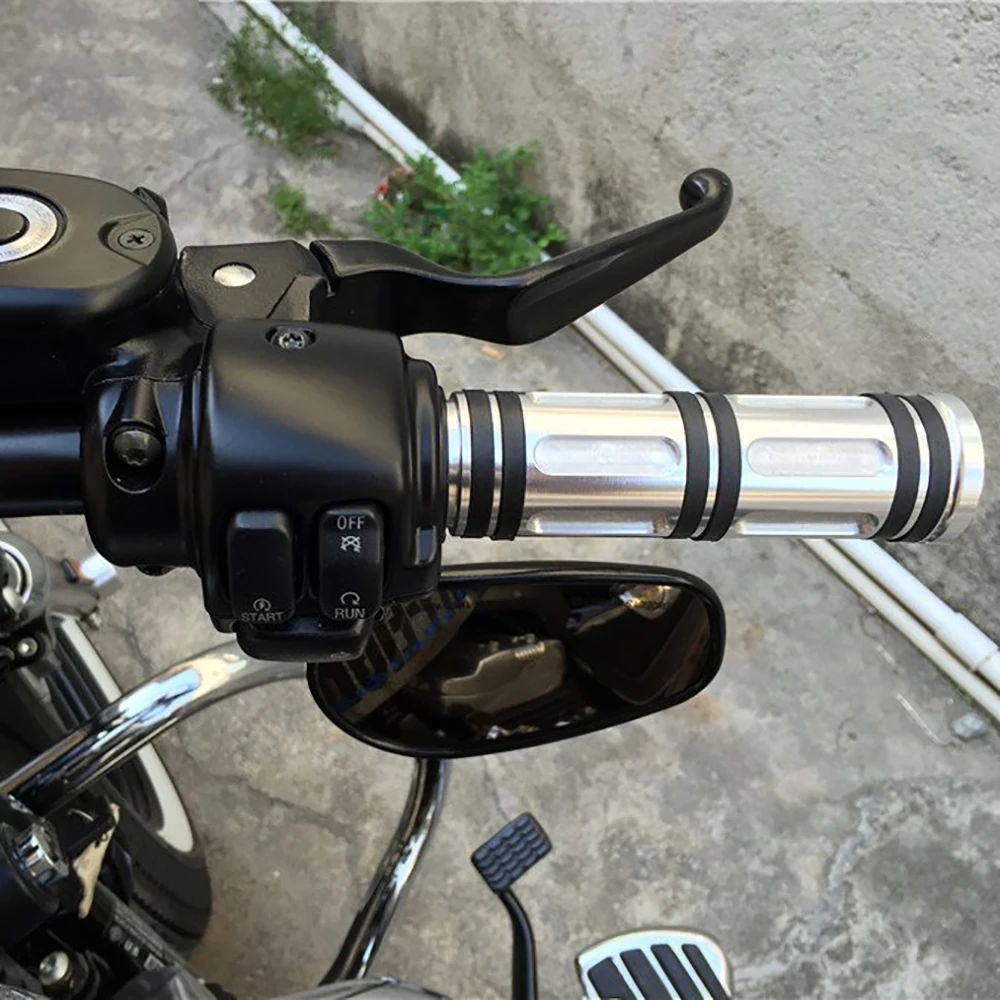 JAER мотоцикл 1 ''25 мм CNC руль ручной ручки для мотокросса для Harley Sportster 883 1200 Утюг XL VRSC Touring Dyna Softail