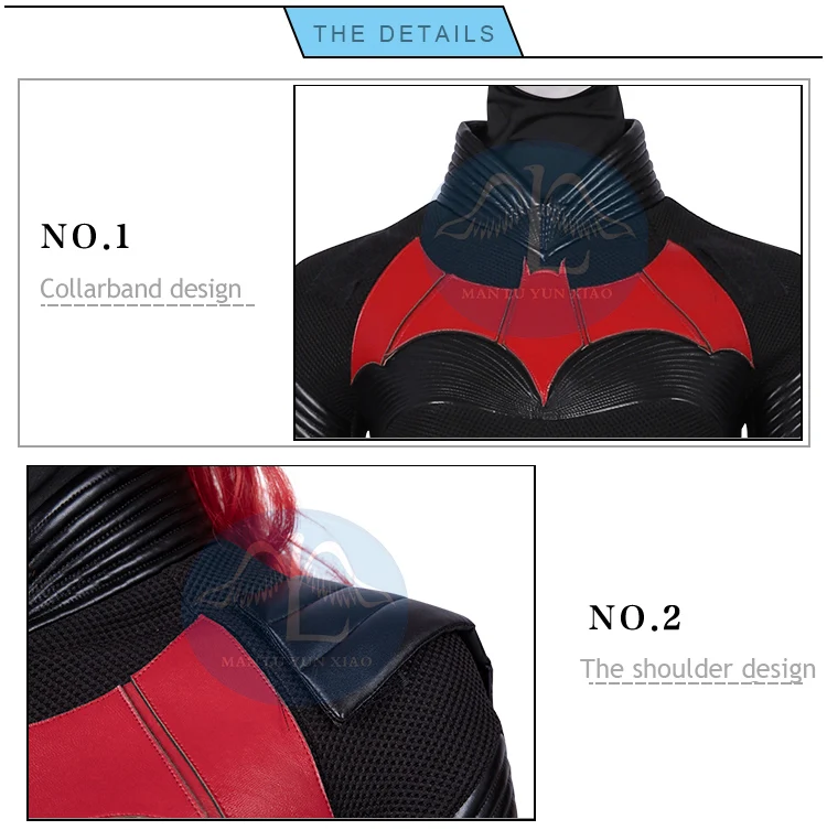 Manluyunxiao Batwoman Косплей костюмы DC супергерой Kate Kane Хэллоуин Карнавал комбинезон для косплея для женщин, выполненный на заказ