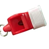 50 Pcs Non-Nuclear Professional Referee Whistle Fox Whistle Plastic Life-Saving Whistle Special for Game 4