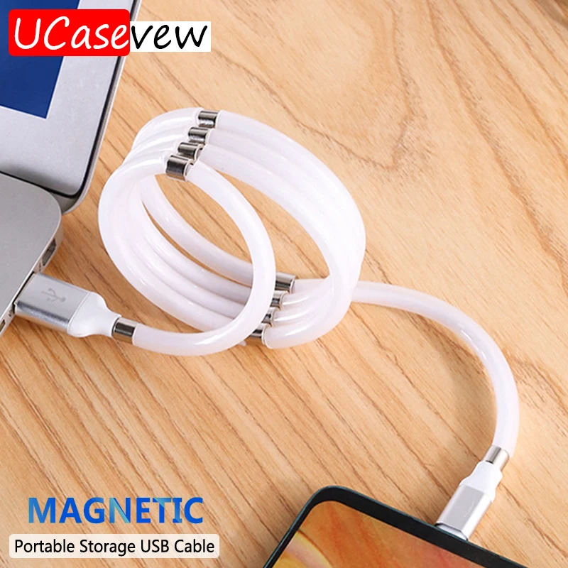 USB-кабель магнитный для iPhone Samsung Huawei Lighting Type-C | Мобильные телефоны и аксессуары