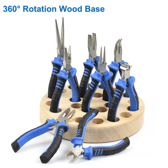 NEWACALOX 8PC Mini Pliers 4.5